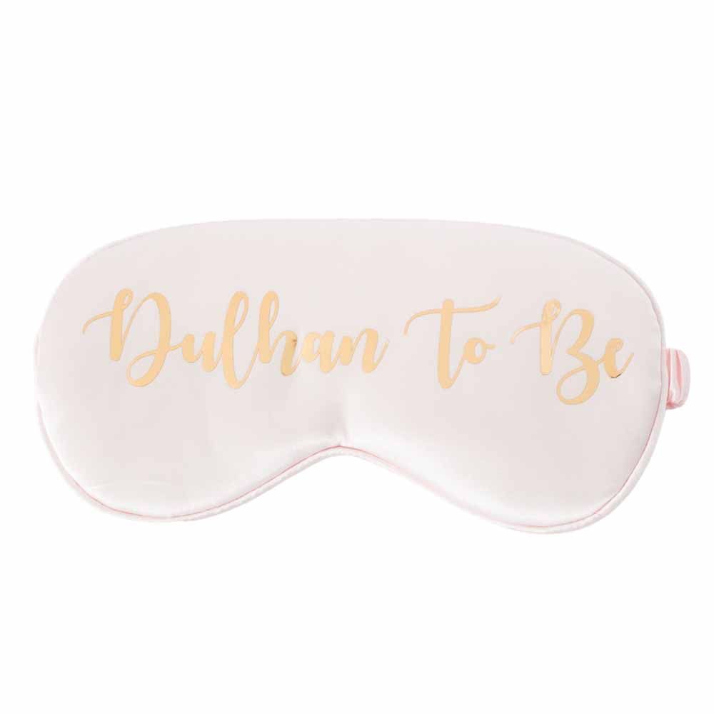 Peacock Supplies - Dulhan To Be Eye Mask - Rose Gold