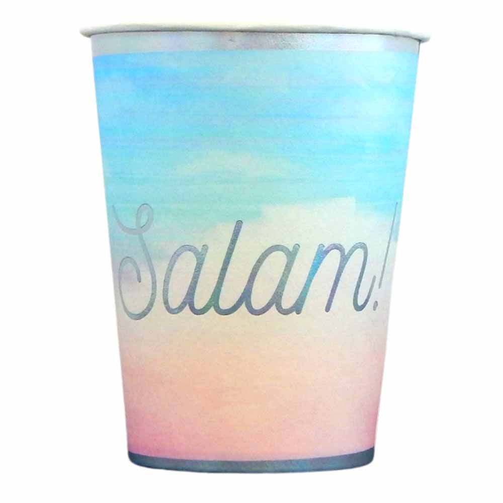 Peacock Supplies - Salam Party Cups - Pastel - 10pcs