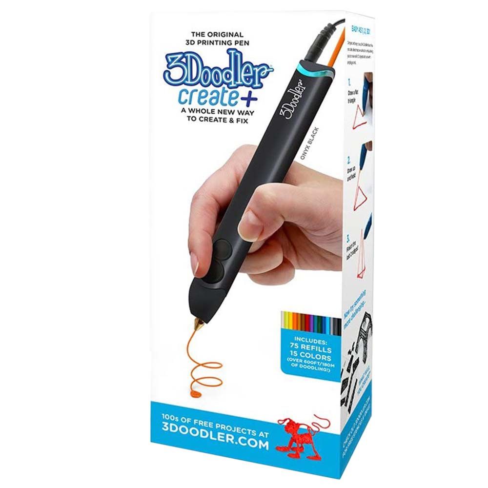 3Doodler - Create+ Pen Set - Black