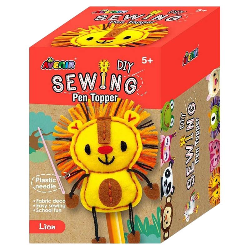 Avenir - Diy Pen Topper Sewing Kit - Lion