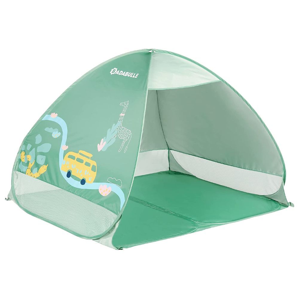 Badabulle - Anti-UV Large Baby Beach Tent - Green