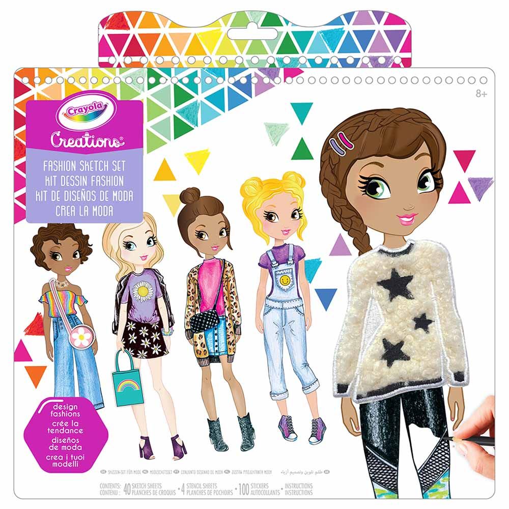 Crayola - Creations Fashion Sketch Set