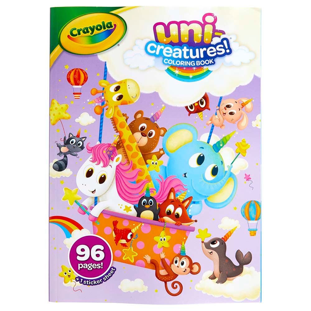 Crayola - Uni-Creatures Coloring Book