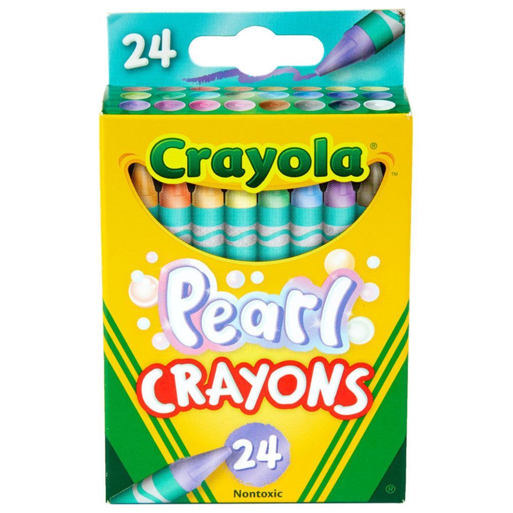 Crayola - Pearl Crayons 24pcs