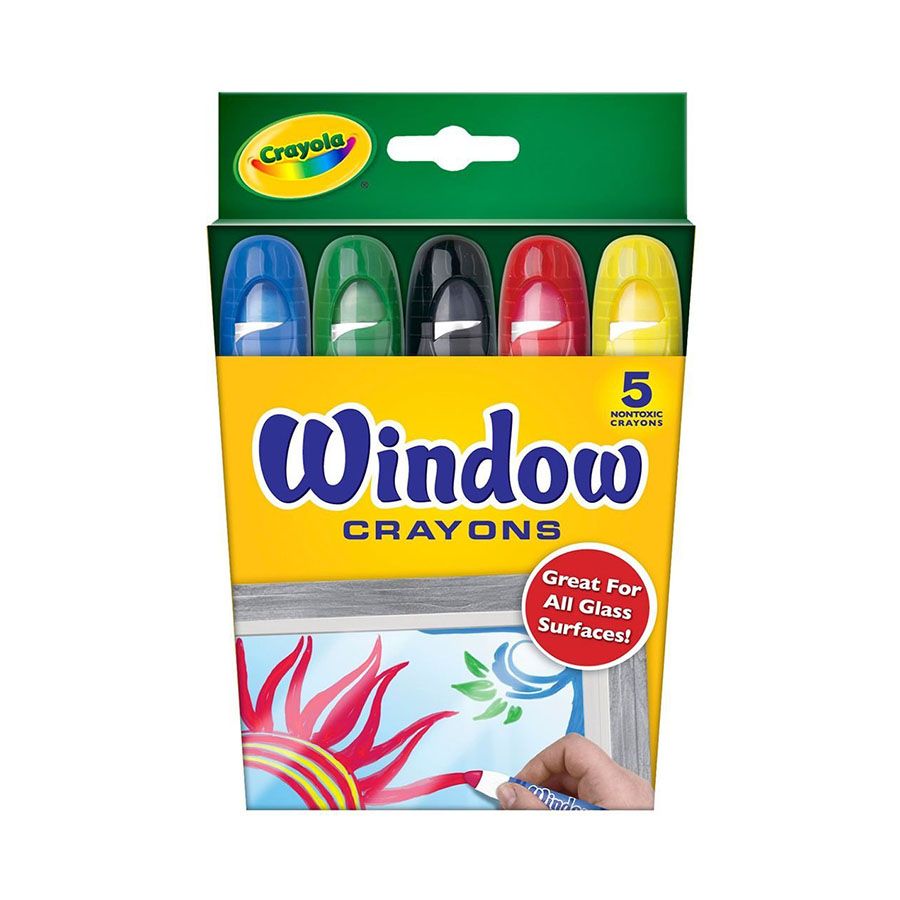 Crayola - Window Crayons - 5 Count