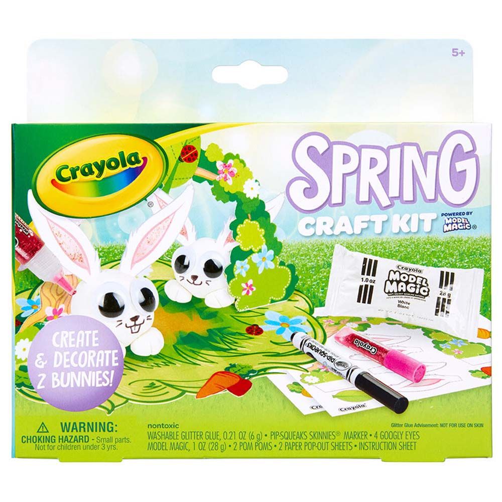 Crayola - Model Magic Spring Craft Kit - Bunny