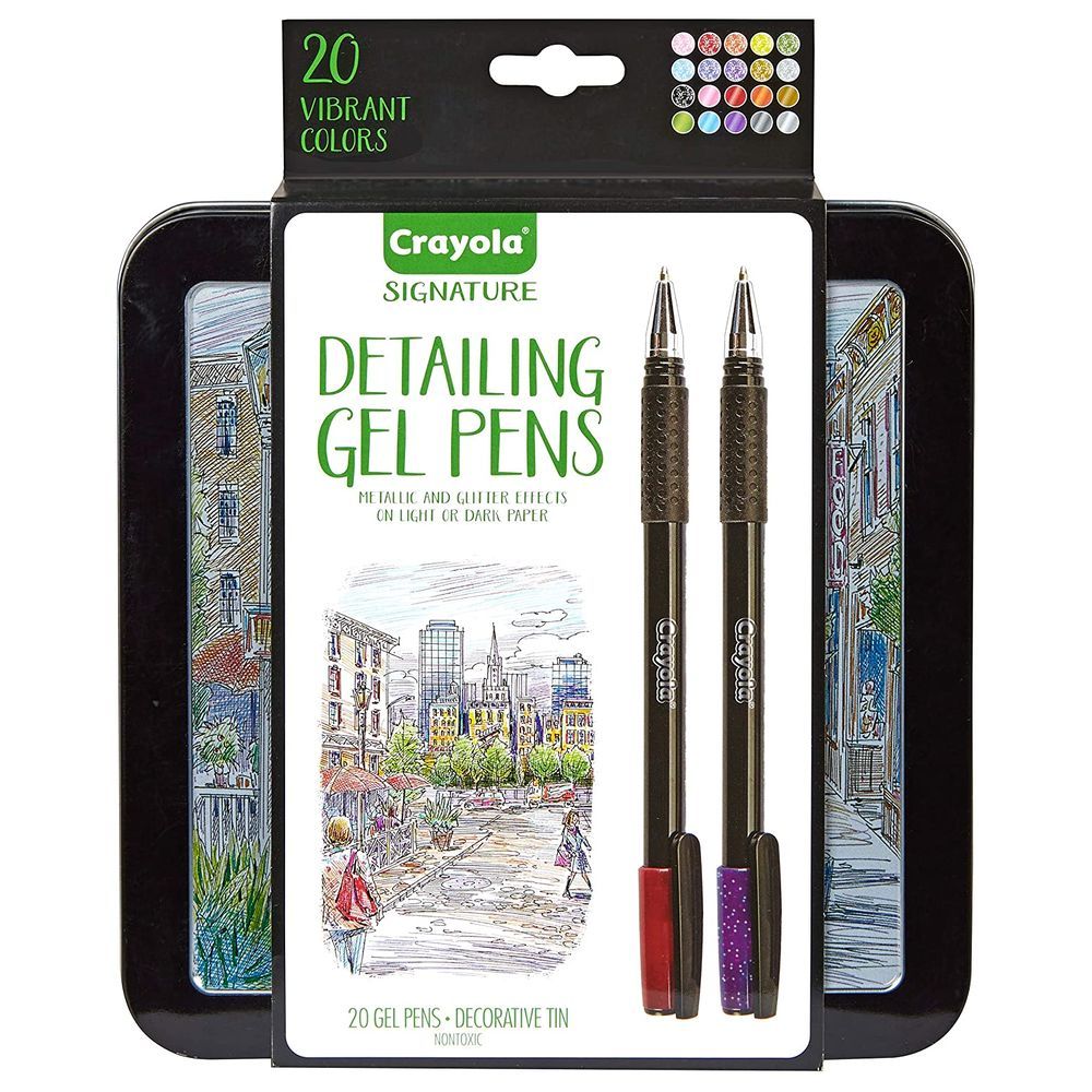 Crayola - Signature Detailing Gel Pens - 20pcs