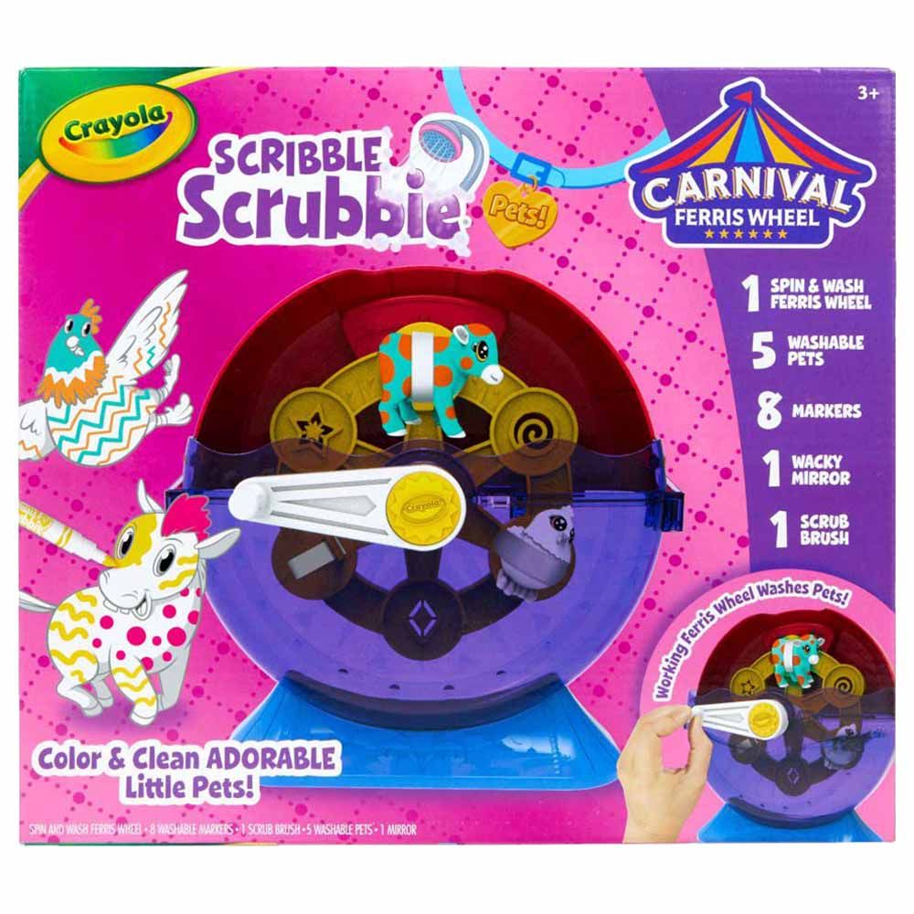 Crayola - Pets: Spin & Wash Carnival Playset