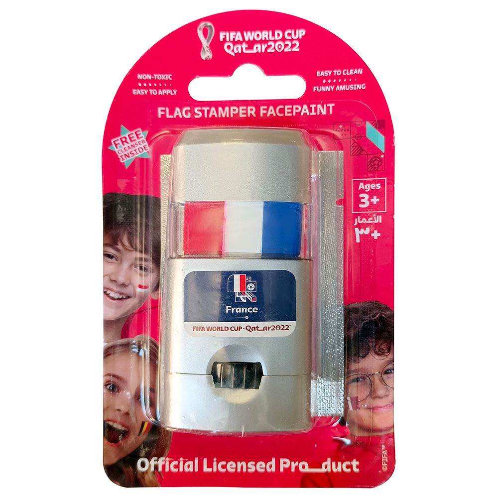 Fifa - Flag Stamper Face Paint w/ Removing Cream - France