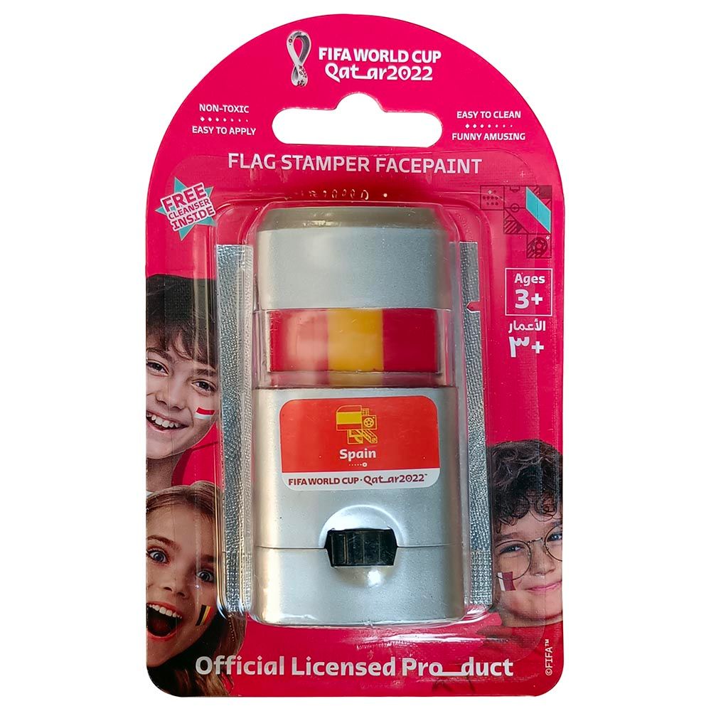 Fifa - Flag Stamper Face Paint w/ Removing Cream - Spain