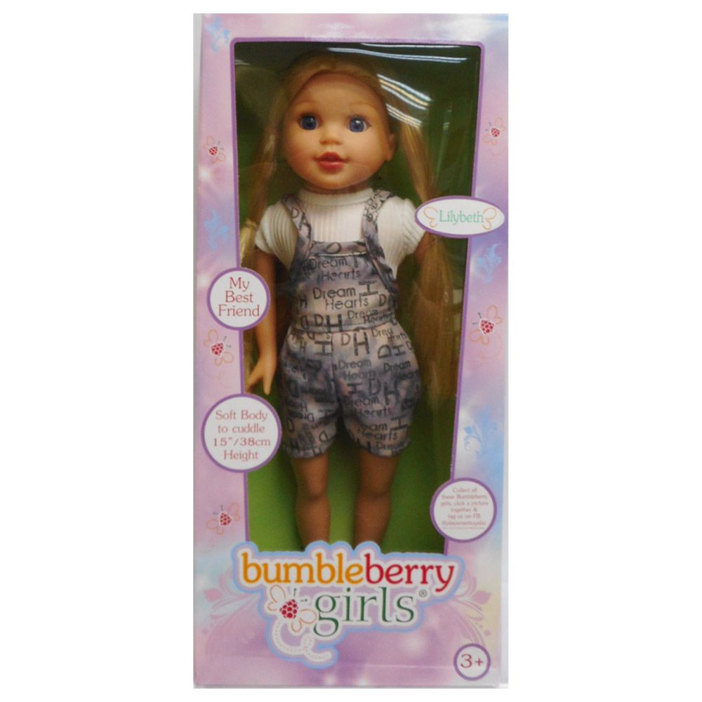 Lotus - Bumbleberry Soft Bodied Doll 15-inch - Miss Lilybeth