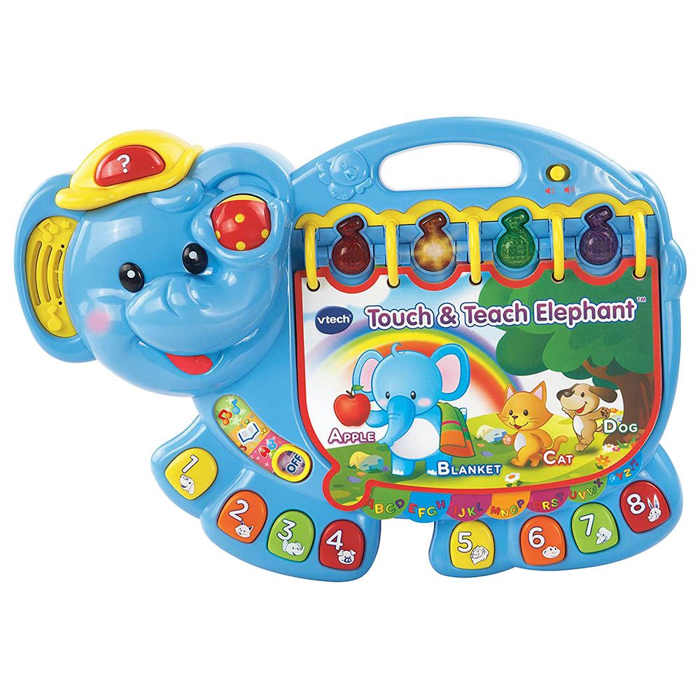 Vtech - Touch And Teach Elephant Book Toy