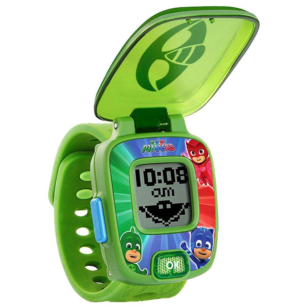 VTech - PJ Masks Super Gekko Learning Watch - Green