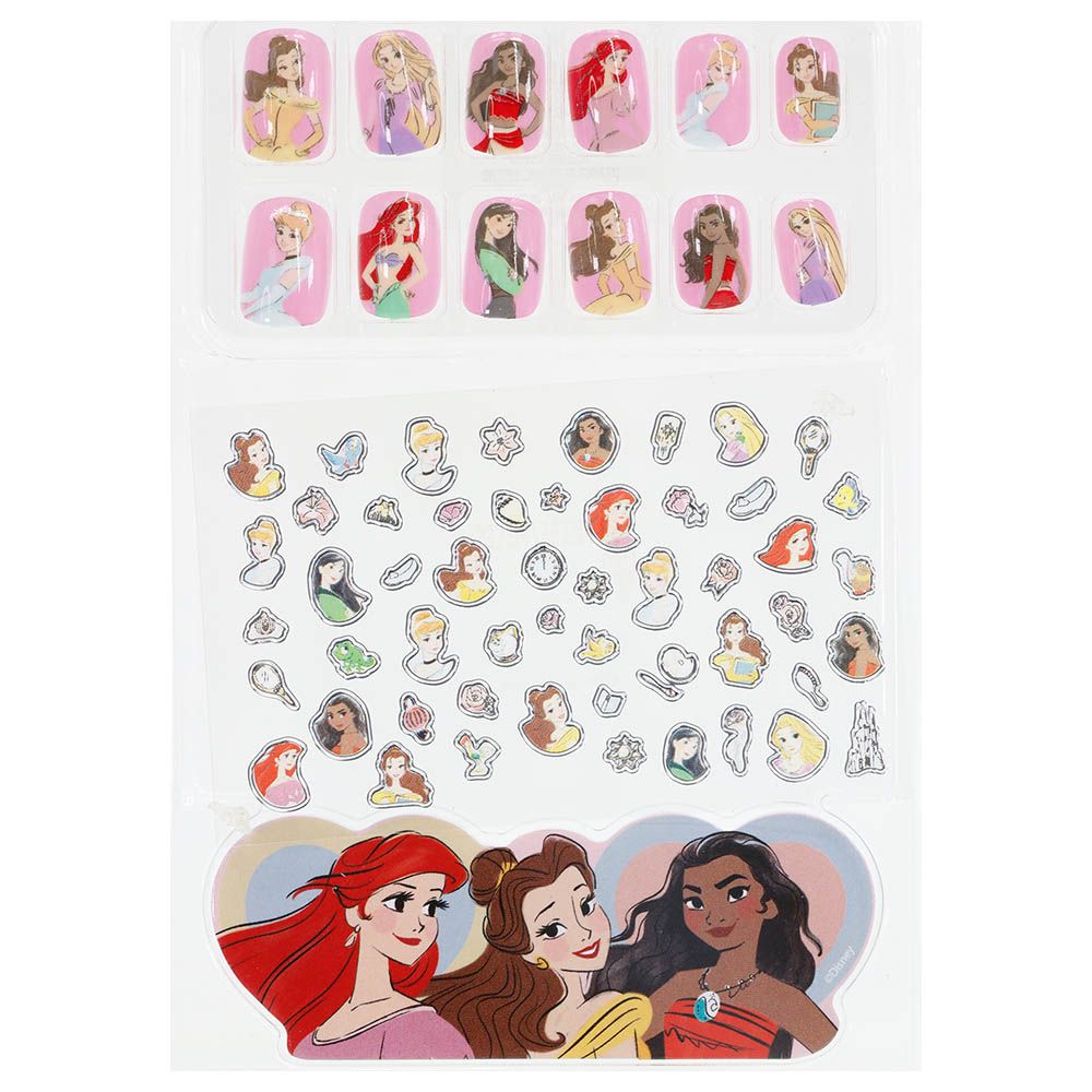 TownleyGirl - Disney Princess Nail Art Set - 66pcs