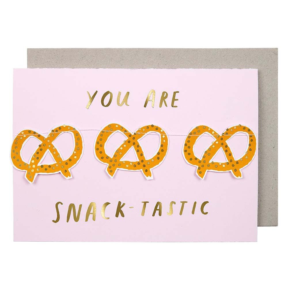 Meri Meri - Pretzel Garland Card