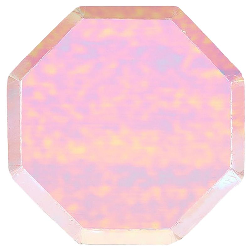 Meri Meri - Iridescent Side Plates - 8 Pcs