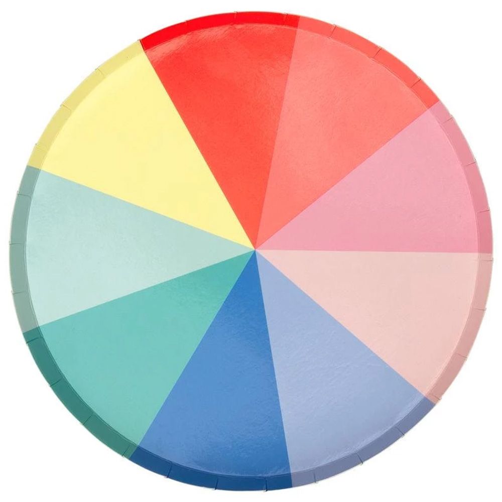 Meri Meri Colour Wheel Side Plate