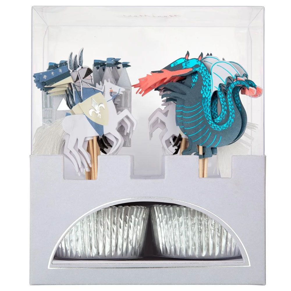 Meri Meri Dragon Knights Cupcake Kit