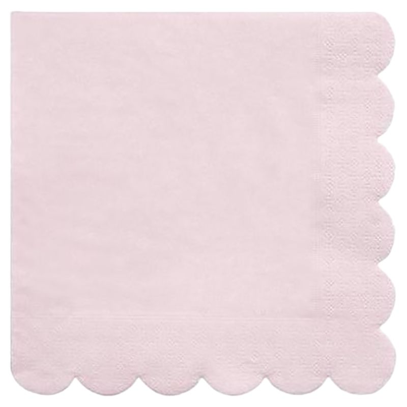 Meri Meri - Pink Simply Eco Large Napkins 20pcs