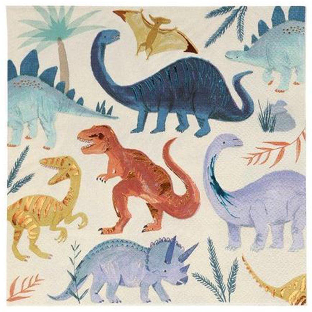 Meri Meri - Dinosaur Kingdom Large Napkins