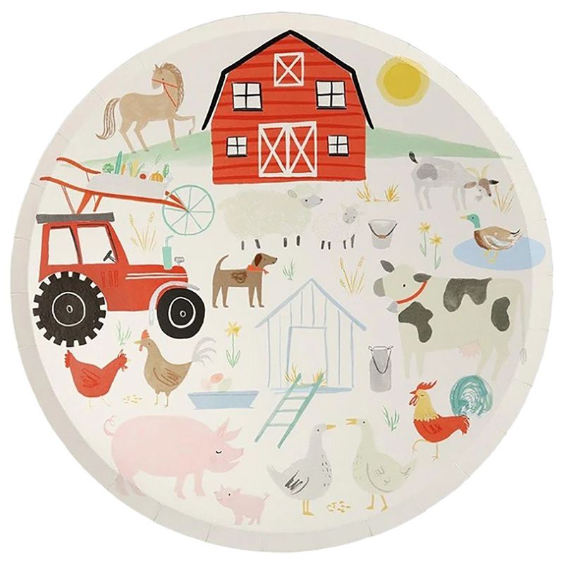 Meri Meri - On The Farm Dinner Plates