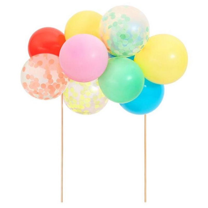 Meri Meri - Rainbow Balloon Cake Topper Kit