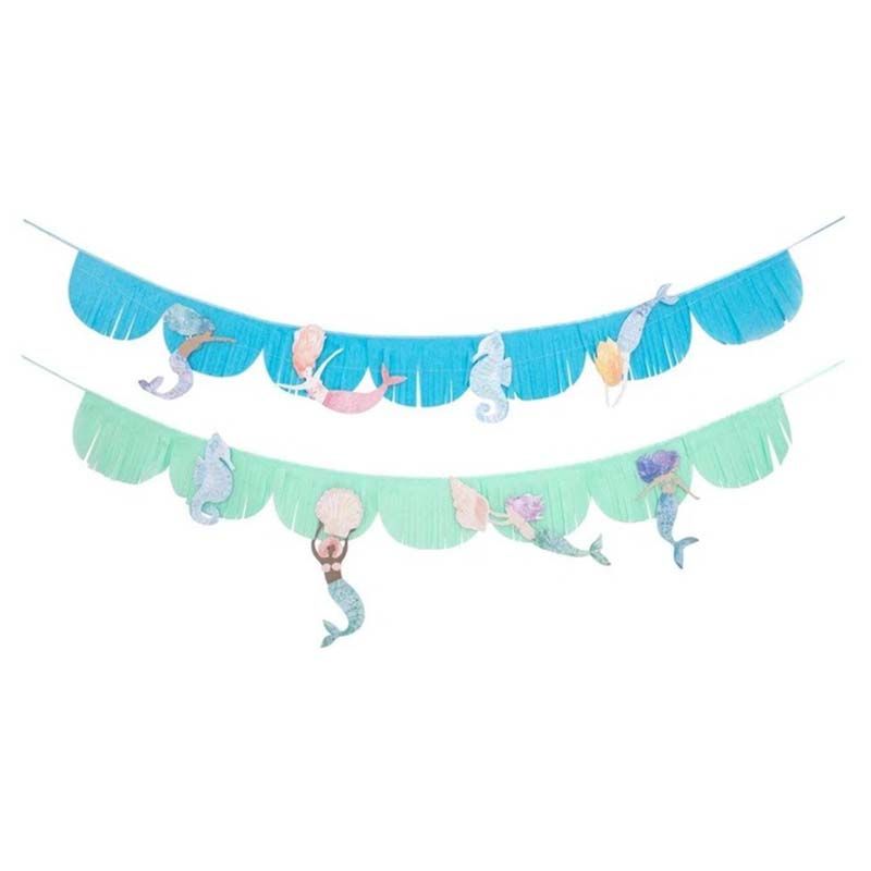 Meri Meri - Mermaid Fringe Garland