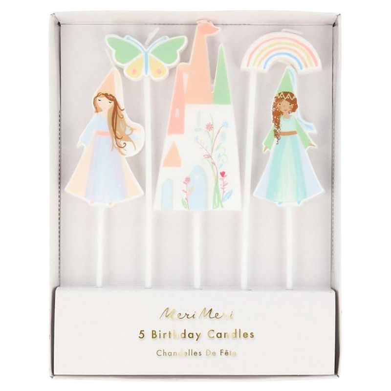 Meri Meri - Princess Candles Pack of 5