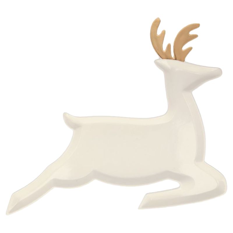 Meri Meri - Ceramic Reindeer Plates - 2pcs