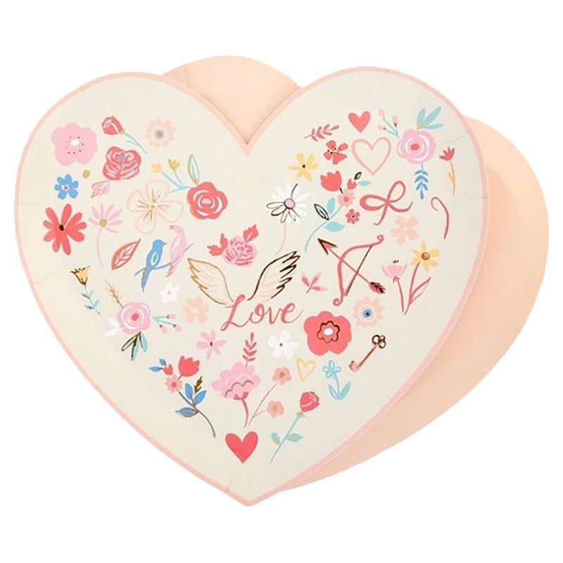 Meri Meri - Heart Die Cut Plates