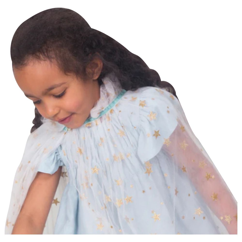 Meri Meri - White Star Tulle Cape - White