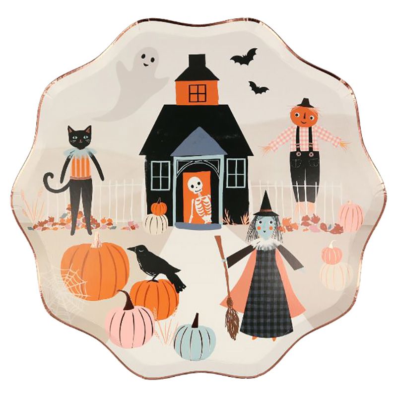 Meri Meri - Pumpkin Patch Dinner Plates - 8pcs