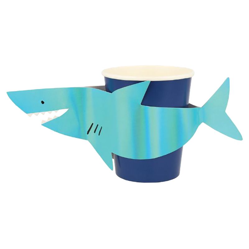 Meri Meri - Shark Cups - 256Ml - 8pcs