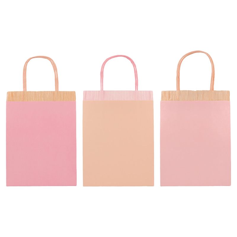 Meri Meri - Fringe Party Bags - 8pcs - Pink