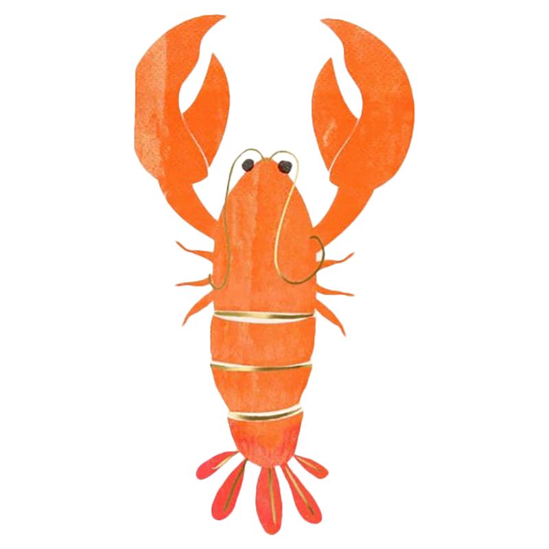 Meri Meri - Lobster Napkins - 16pcs