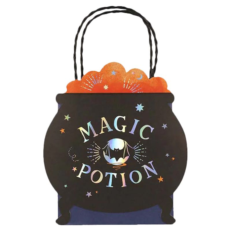 Meri Meri - Making Magic Cauldron Party Bags - 8pcs - Black