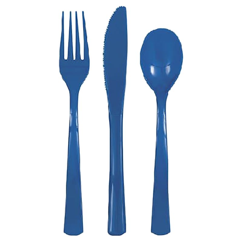 Unique - Cutlery Set - 18pcs - Royal Blue