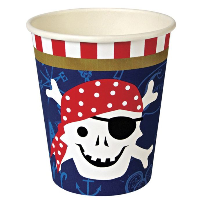 Meri Meri - Ahoy There Pirate Cups