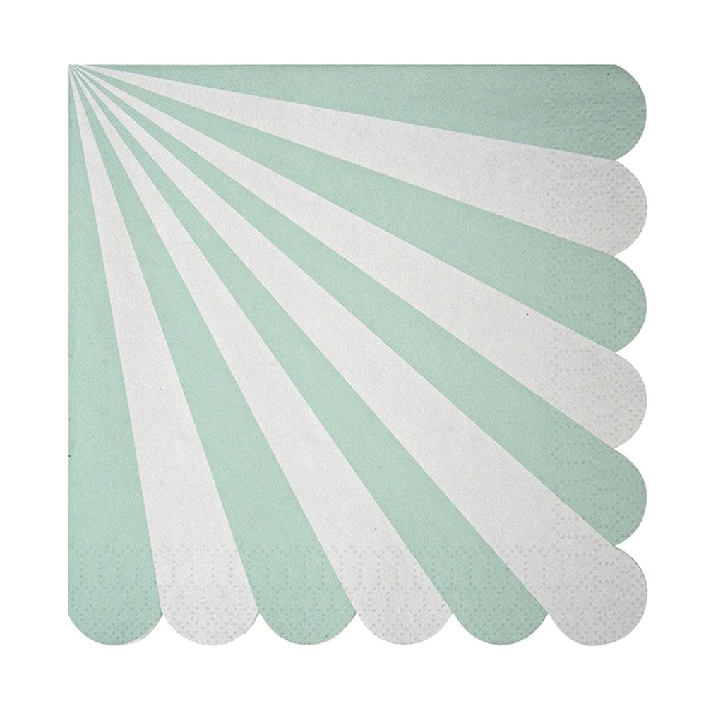 Meri Meri - Toot Sweet Napkins Small Pack of 20 - Aqua