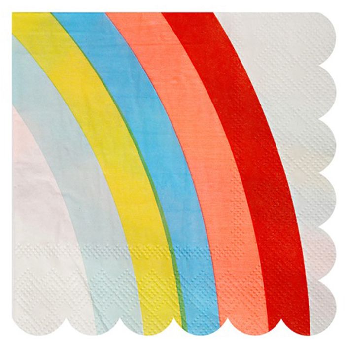 Meri Meri - Rainbow Small Napkin