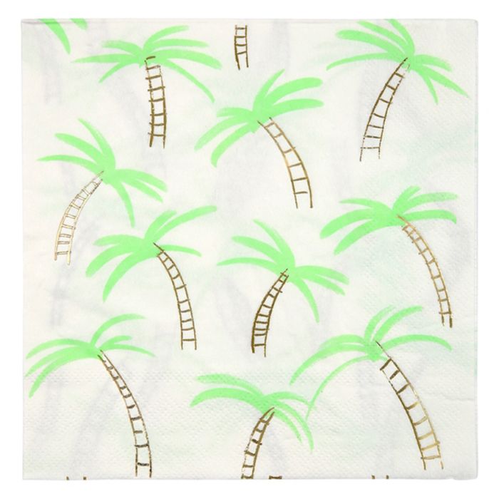 Meri Meri - Palm Trees Napkins Large