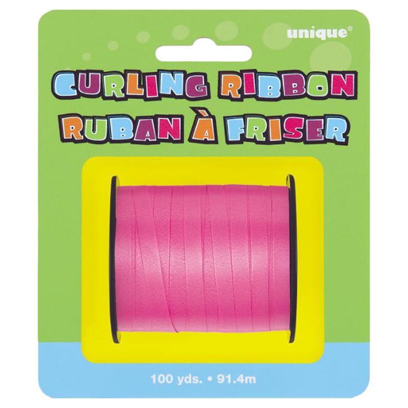 Unique - 100 Yards Hot Pink Curling Ribbon