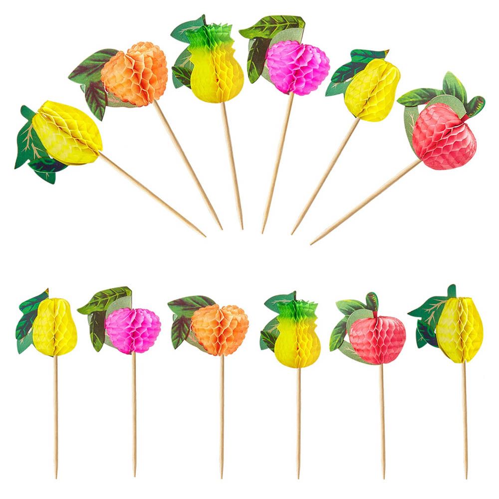 Unique - Tropical Fruit Picks - 50pcs