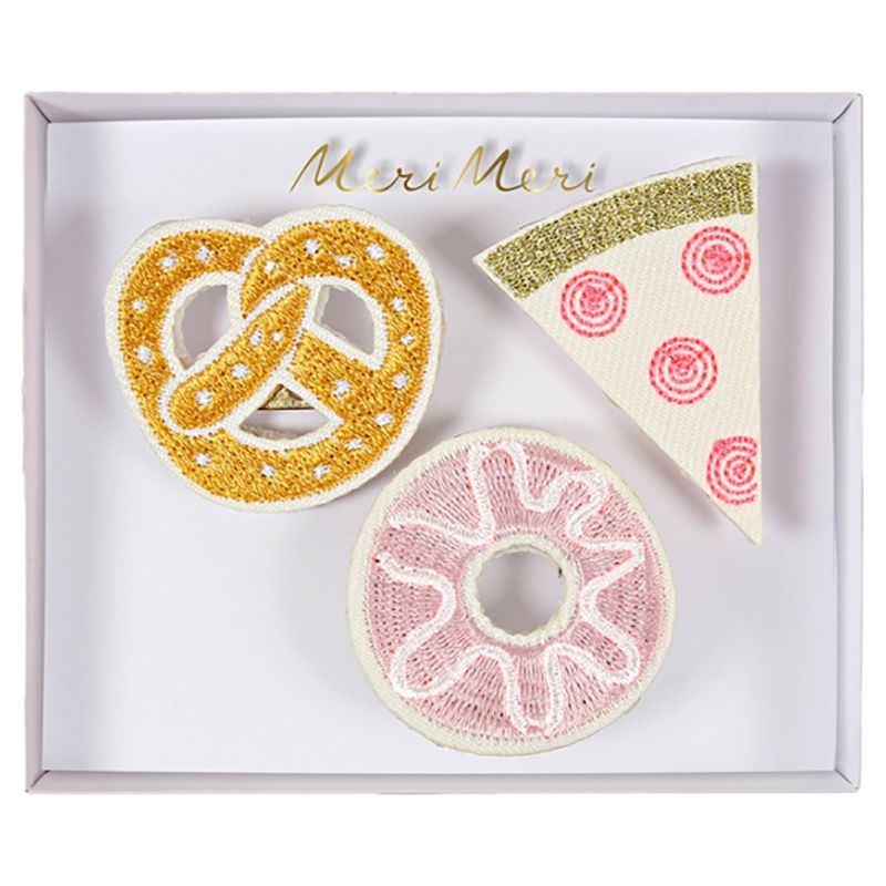 Meri Meri - Pack Of 3 Snacks Brooches