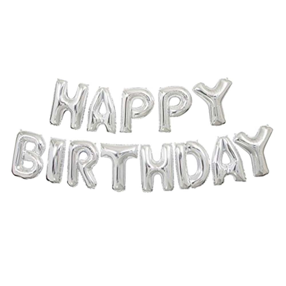 Unique - Happy Birthday Letter Balloon Banner Kit