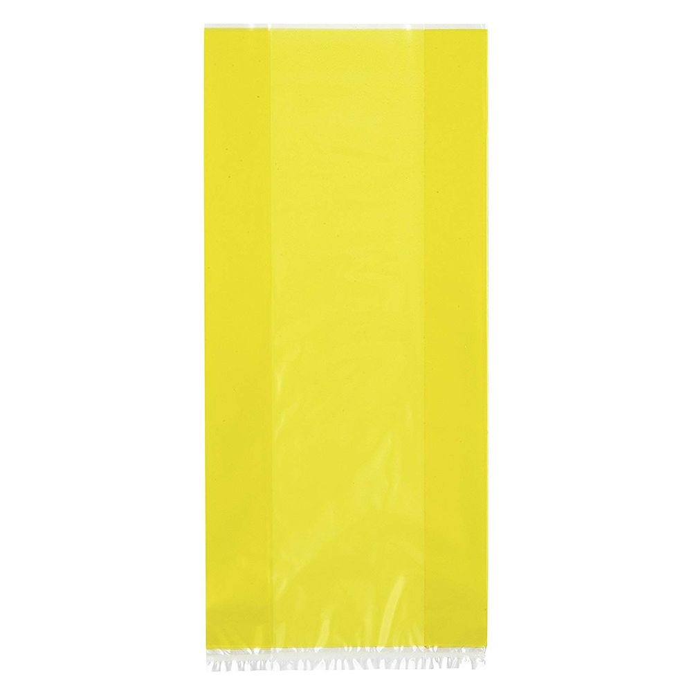 Unique - Cello Bags Pack of 30 - Yellow