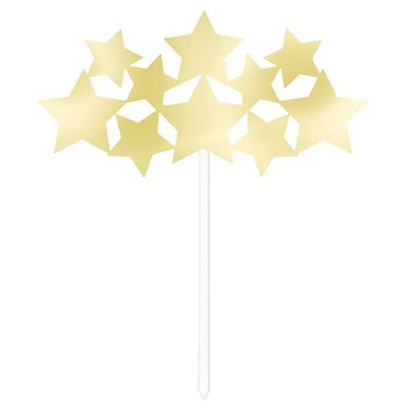 Unique - Twinkle Little Star Cake Topper - Gold