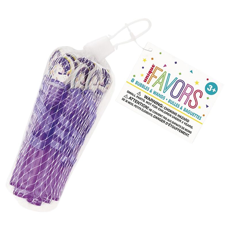 Unique - Bubbles & Wand Tubes - Pack of 8