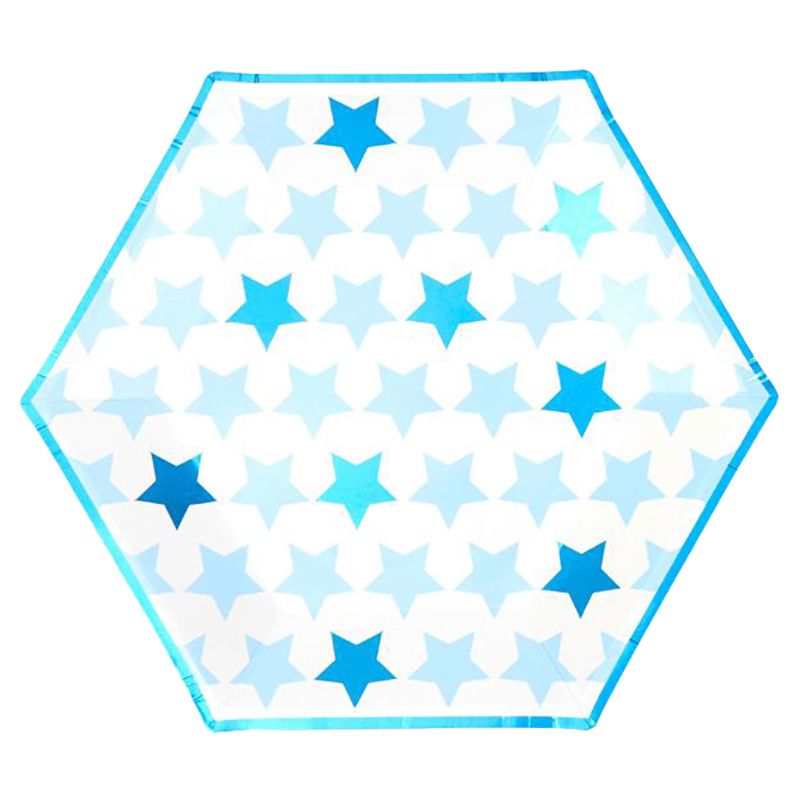 Neviti - Little Star Blue - Large Paper Plates