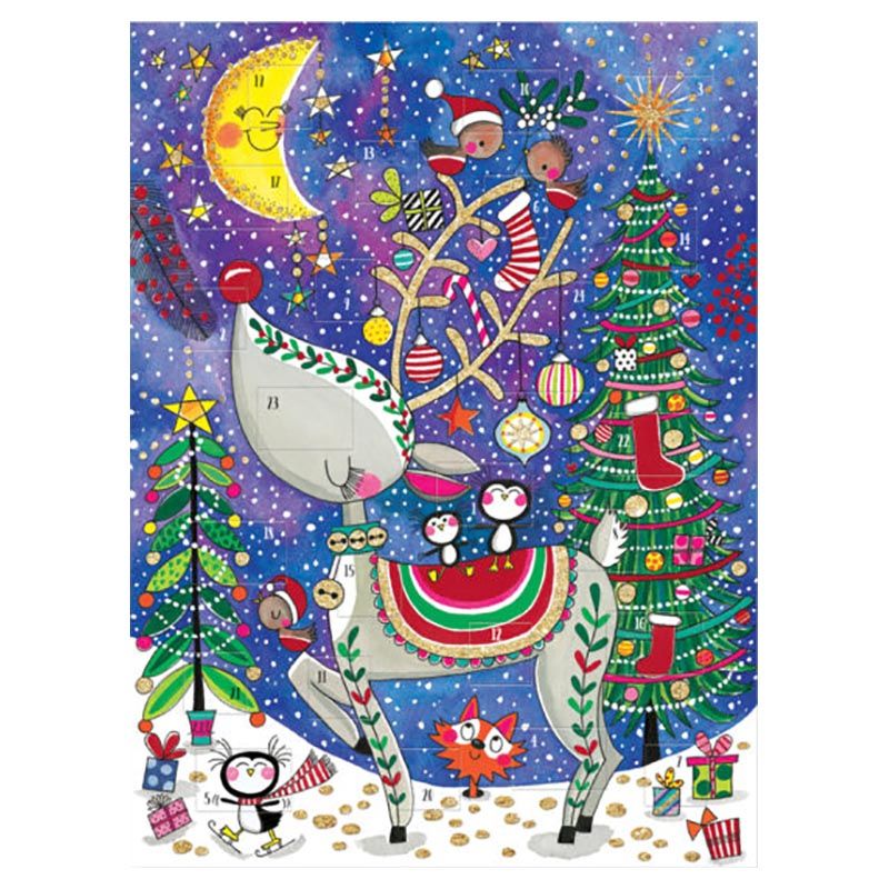 Rachel Ellen - Advent Calendar Reindeer & Moon